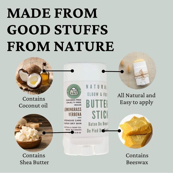 ✨HOST PICK Two All natural Intensive Care Elbow and Foot Butter Sticks - Picture 7 of 9